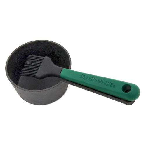 117663 Сотейник чавунний з пензликом Big Green Egg