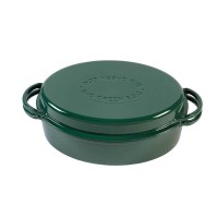 117670 Котел овальний чавунний Big Green Egg, зелений