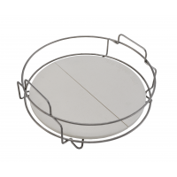  Відсікач жару з двох половин Big Green Egg в сталевій корзині, керамічний (дефлектор)