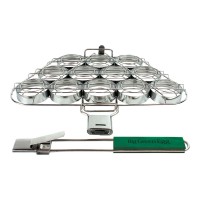 2105 Полукруглая сетка Big Gren Egg для мини-бургеров