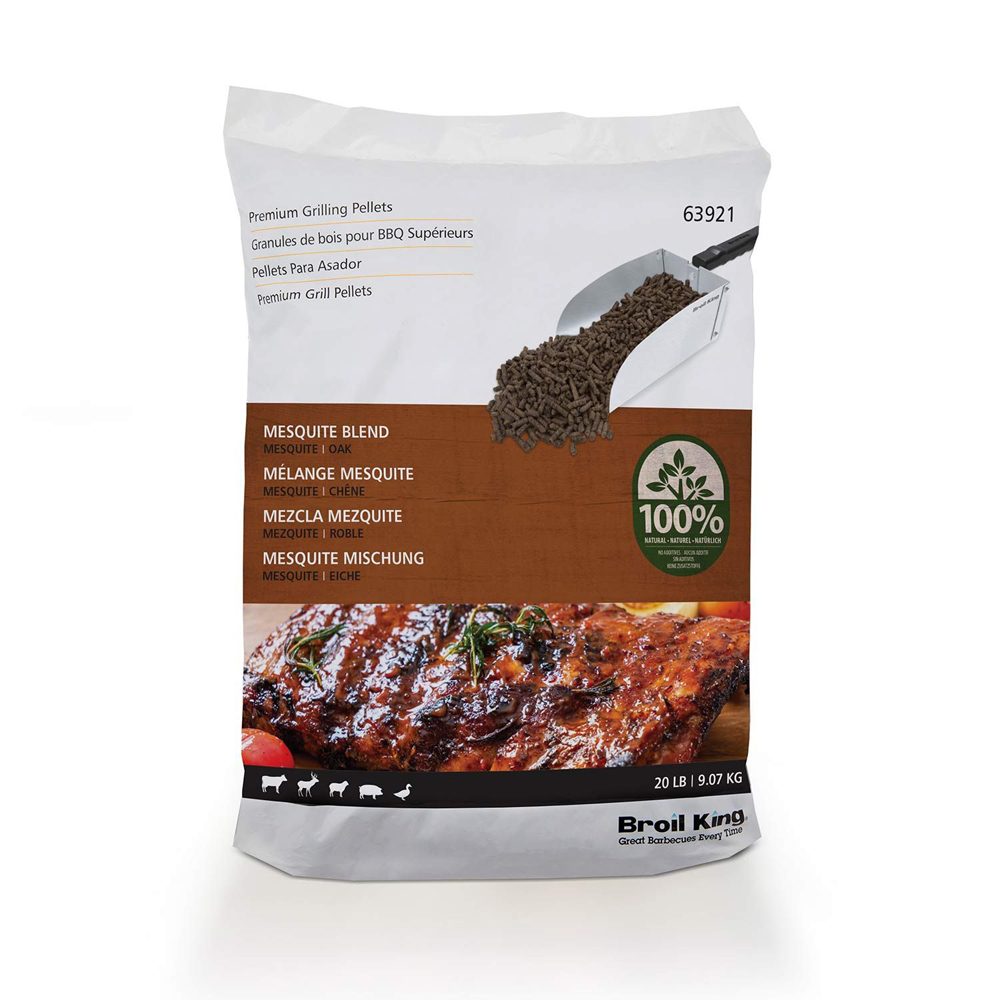 63921 Пелети для грилю MESQUITE BLEND, 9 кг