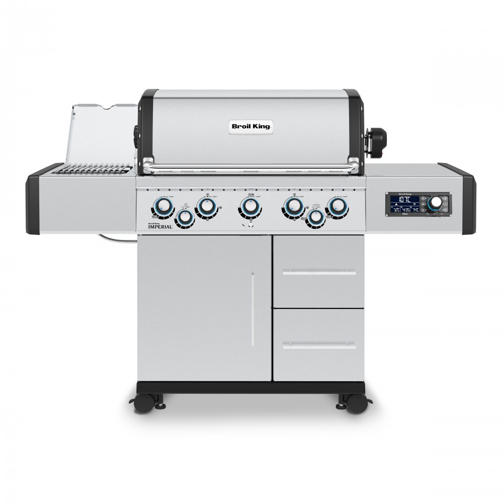 698583 Гриль Broil King Imperial QS 590 IR газовый серебряный
