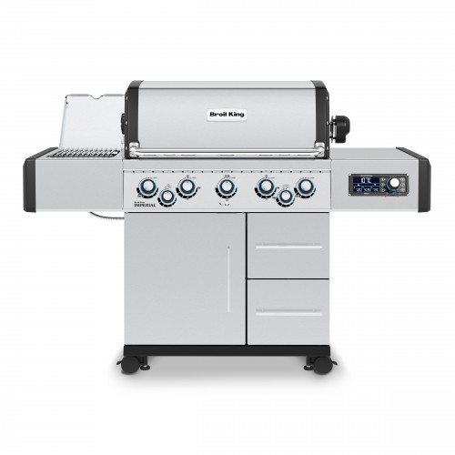 698583 Гриль Broil King Imperial QS 590 IR газовий срібний