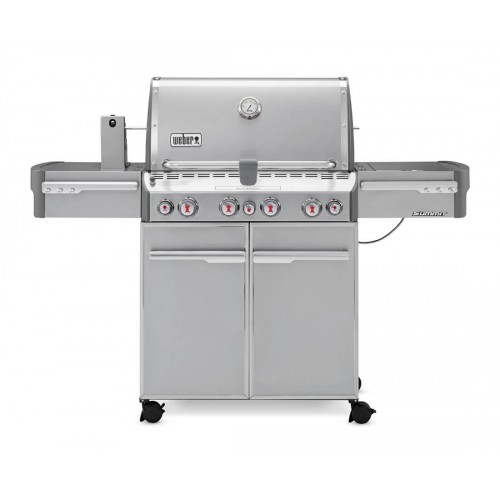 Газовий гриль Weber Summit S-470 GBS, нержавіюча сталь
