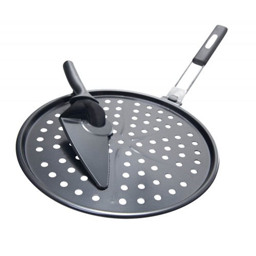 98140 Деко для піци антипригарний з ножем Grill Pro, 30 см