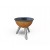 Ahos Bowl Гриль мангал Ahos Bowl Коричневый/Черный фото_2