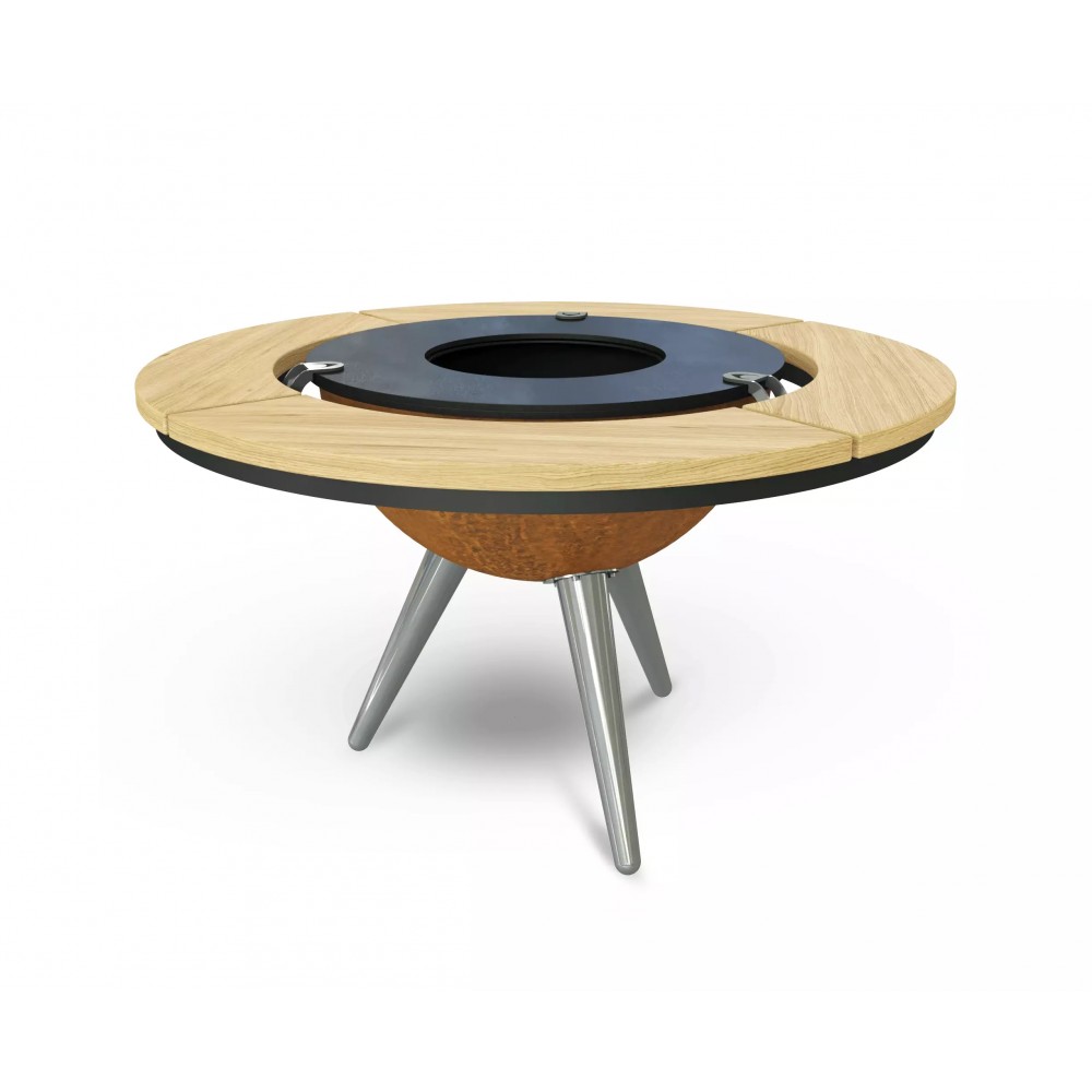 AHOS INSPIRATION HIGH + DESK Гриль мангал Ahos Inspiration High + Desk Коричневий/Чорний