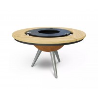 AHOS INSPIRATION HIGH + DESK Гриль мангал Ahos Inspiration High + Desk Коричневий/Чорний