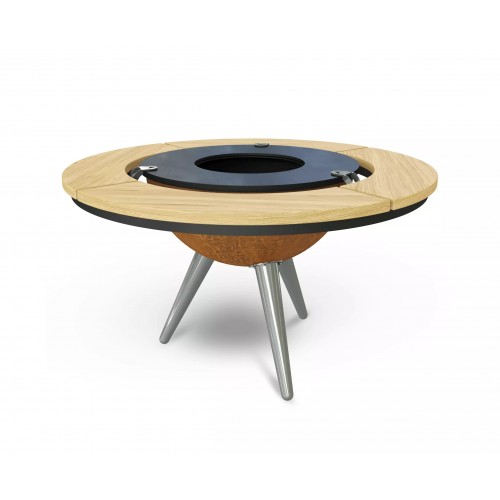 AHOS INSPIRATION HIGH + DESK Гриль мангал Ahos Inspiration High + Desk Коричневий/Чорний