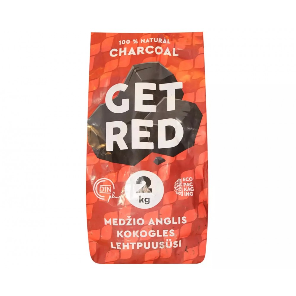 Charcoal2 Вугілля Get Red 2кг