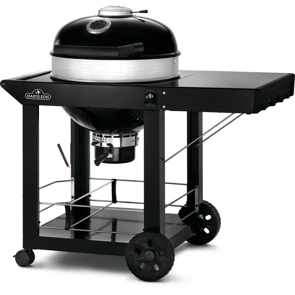 PRO22K-CART-3 Вугільний гриль зі столом Napoleon Professional 57 см